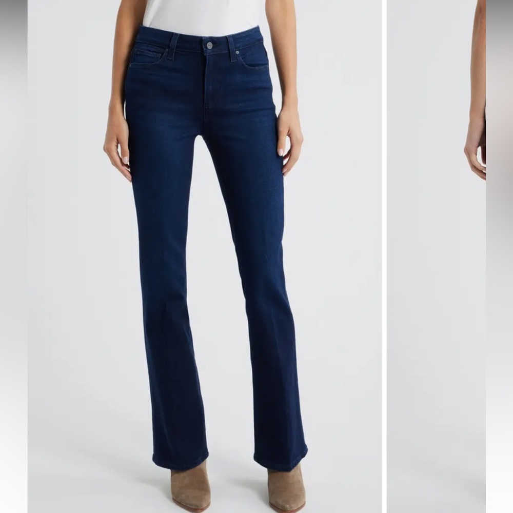 PAIGE Women's Indigo Bootcut Jeans